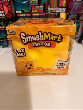 SmushMart Cheese - Jumbo Squishy